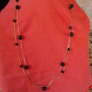 Fashion double necklace